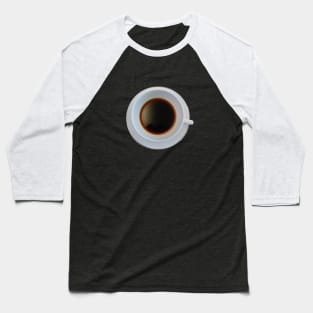 Coffee Cup Baseball T-Shirt